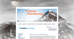 Desktop Screenshot of clinicalpharmacology.com